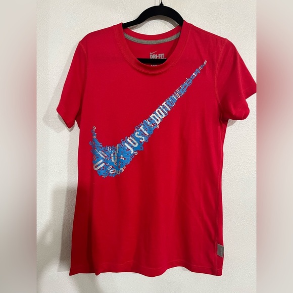 Nike Drive fit cotton Tee . Just do it NWOT M - Picture 1 of 4